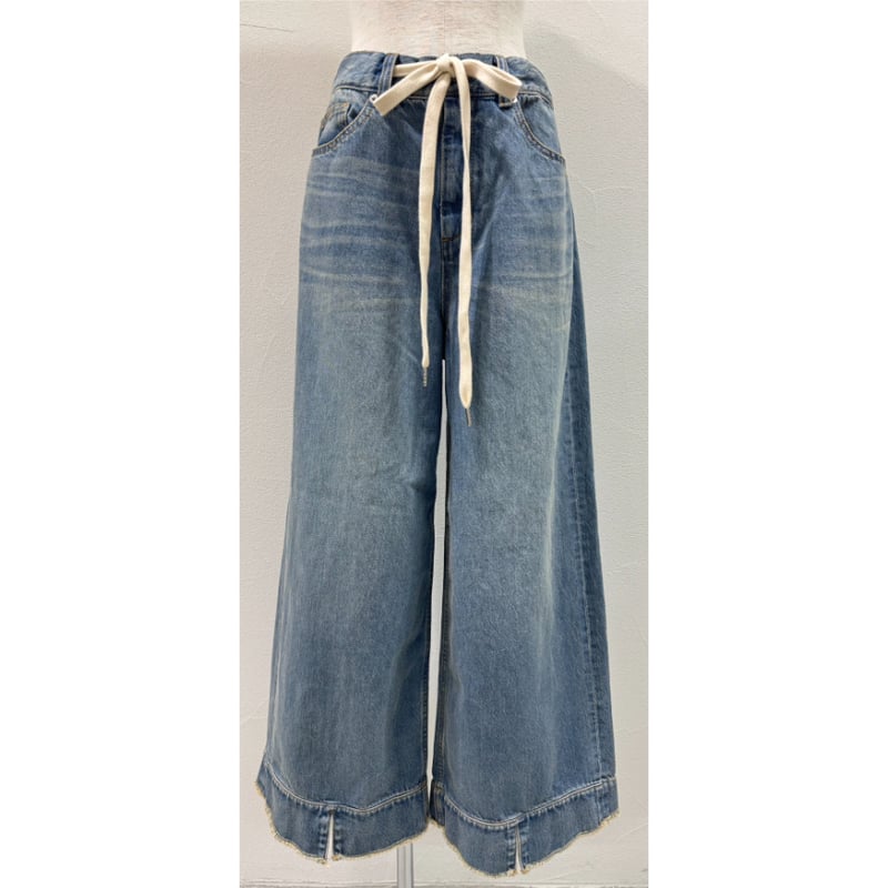 今期新品⭐︎CYAN TOKYO スリットヘムビンテージバギー　マレットメット CYAN TOKYO】スリットヘムビンテージバギー | selectshop kusukusu
