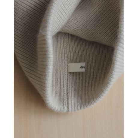 【anuke】Raccoon Knit Beanie　※納期12月上旬～1月上旬