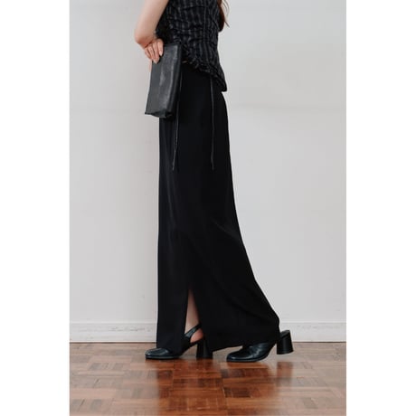 【Hella】sheer pencil skirt　※納期6月中旬〜7月中旬