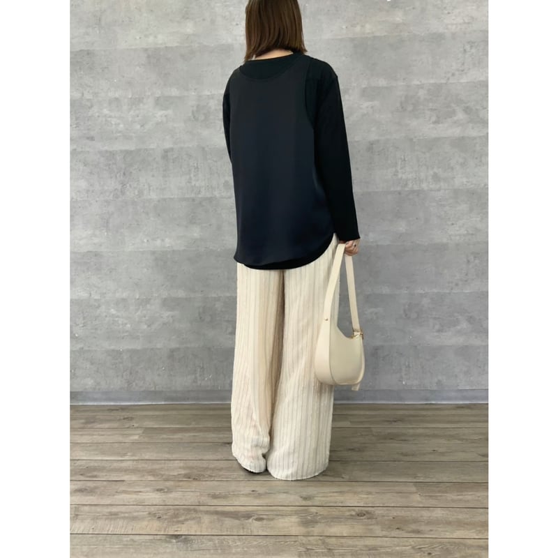 Anna Kerry】サテンタンク | selectshop kusukusu