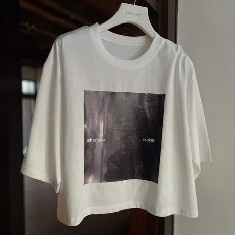 【PRIORITY】フォトプリントTシャツ