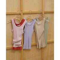 【TODAYFUL】Seamless Rib Tanktop