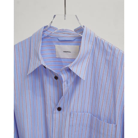 【TODAYFUL】Stripe Pocket Shirts