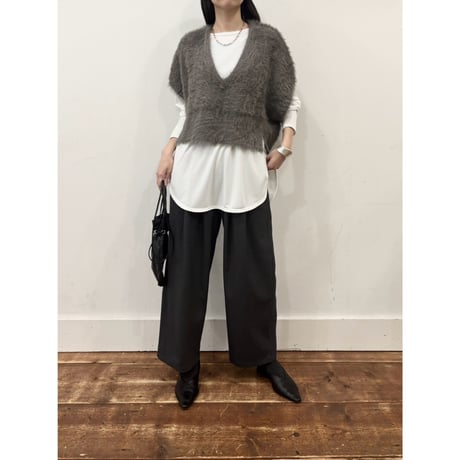【siro de labonte】tuck easy pants