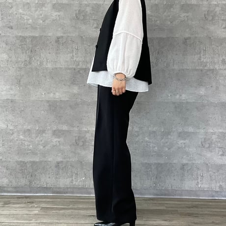 【Anna Kerry】V NoCollar GILET