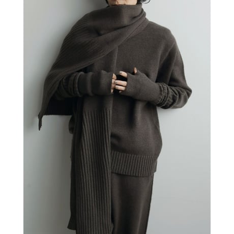 【anuke】Rib Knit Armwarmers※12月上～1月上