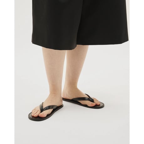 【TODAYFUL】Leather Thong Sandals　※納期4月中旬〜5月中旬