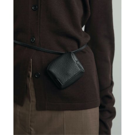 【anuke】Ecoleather Waist Pouch※9月中～10月中
