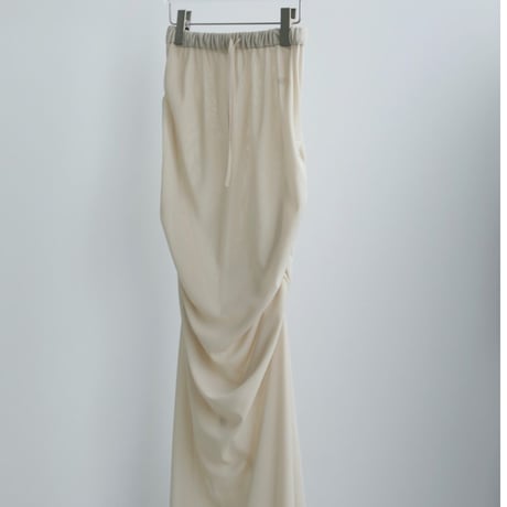 【anuke】Gather Tulle Skirt　※納期5月中旬〜6月中旬