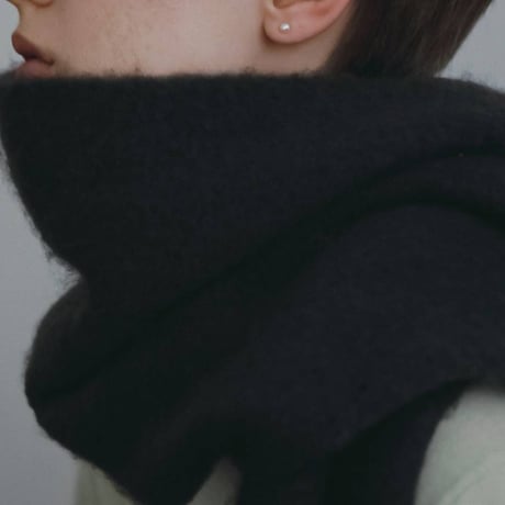 【anuke】Soft Fringe Stole　※納期11月上旬～12月上旬