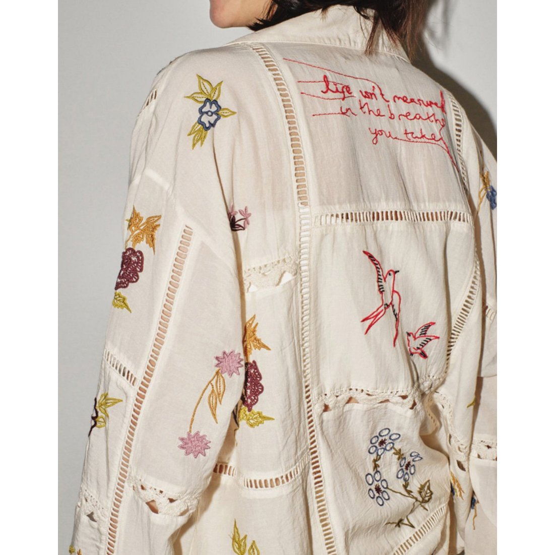 TODAYFUL】Embroidery Patchwork Shirts | selects