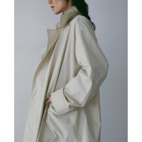 【anuke】Standcollar Long Coat