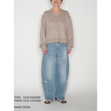 【YENN】POCKET DESIGN KNIT PO