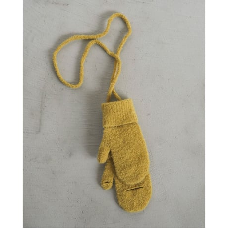 【anuke】Boucle Knit Mittens※11月上～12月上