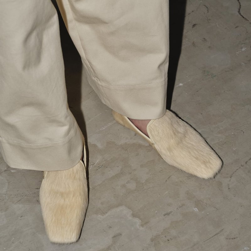 TODAYFUL】Squaretoe Fur Shoes | selectshop kusu