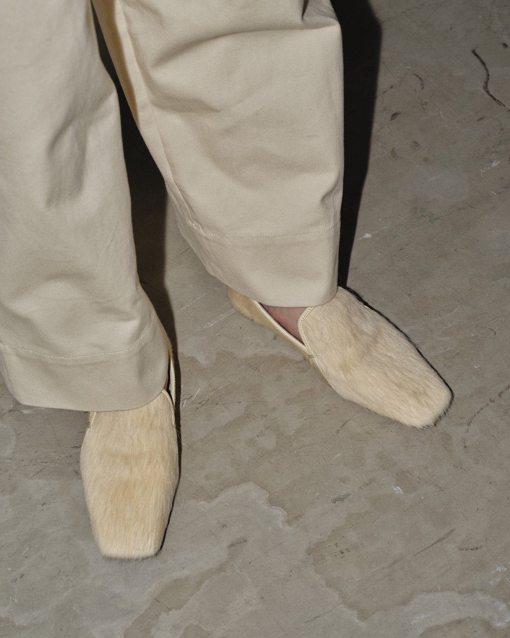 TODAYFUL】Squaretoe Fur Shoes | selectshop kusu