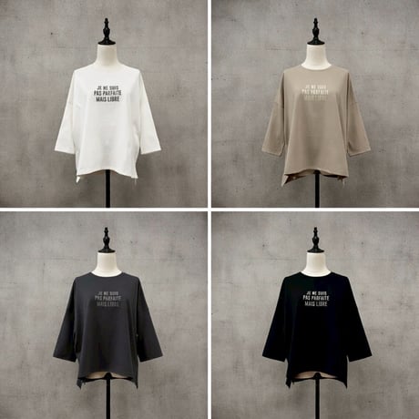 【siro de labonte】message Tshirt(ｸﾞﾘｯﾀｰ)