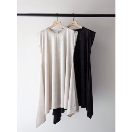 【YENN】IRREGULAR HEM TUNIC　※納期：6月中旬～7月中旬