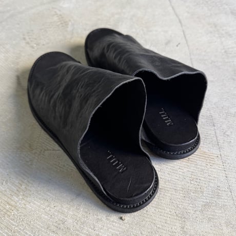 【M.U.L.】DRAPED LEATHER SANDALS　MULW-2079