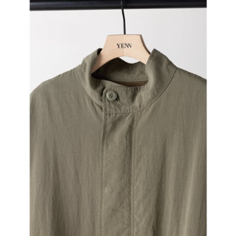 【YENN】WASHED LONG COAT　※納期：9月中旬～10月中旬