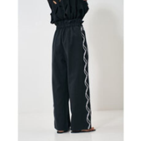 【YENN】 CODE EMBRO PANTS　納期：2026年2月上旬～3月上旬