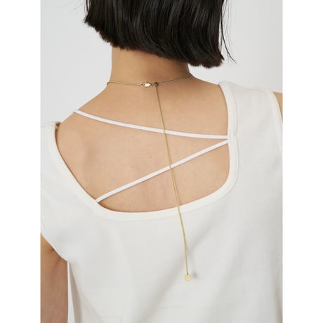 【CHIGNON】石入りｺｲﾝﾈｯｸﾚｽ