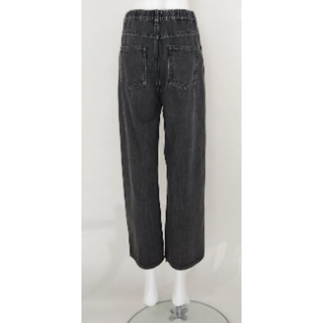 【Boutique Ordinary】Soft Curvy Tuck Denim Pants