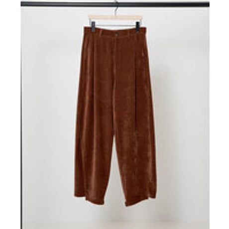 【YENN】MOLE TWILL CURVED PT