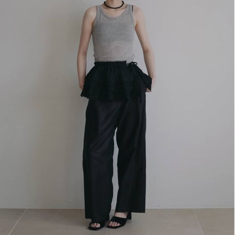 【anuke】2way Lace Skirt　※納期7月下旬～8月下旬