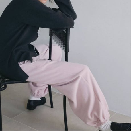 【anuke】Fleece Rough Pants　※納期9月中旬〜10月中旬