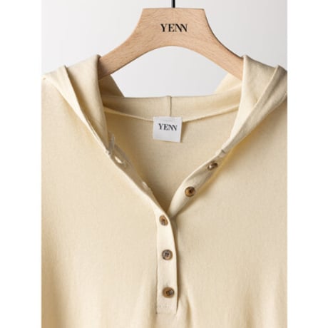 【YENN】HENRY HOODIE LONGTEE
