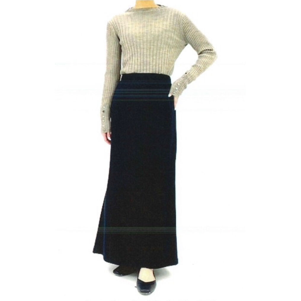 新品　　cafune double knit skirt boucle double knit skirt | cafune