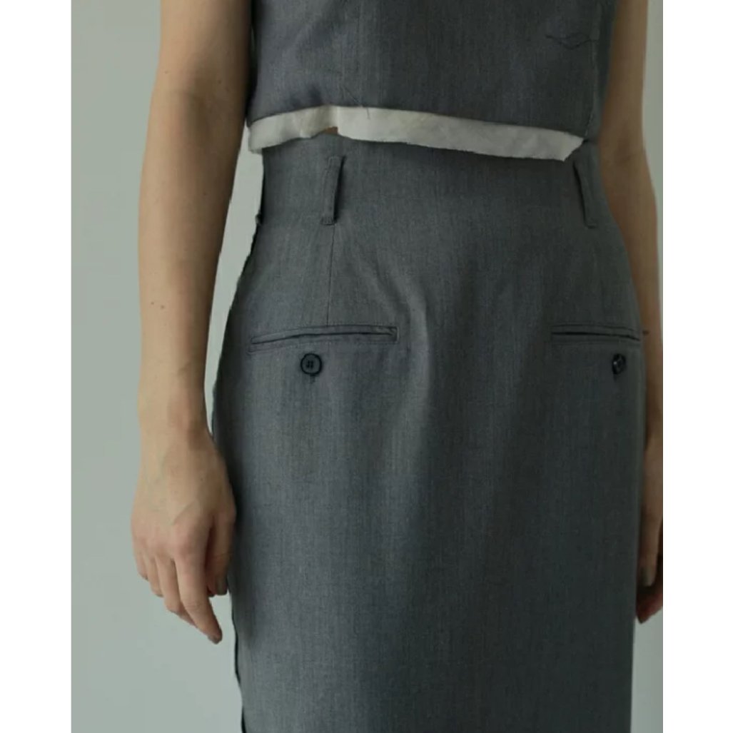 anukeセット★Twill Pocket Skirt ＆ビスチェ セットアップ anuke☆Twill Pocket Skirt ＆ ビスチェ セットアップ