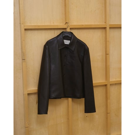 【TODAYFUL】Leather Shirts Jacket　※納期2月中旬〜3月中旬