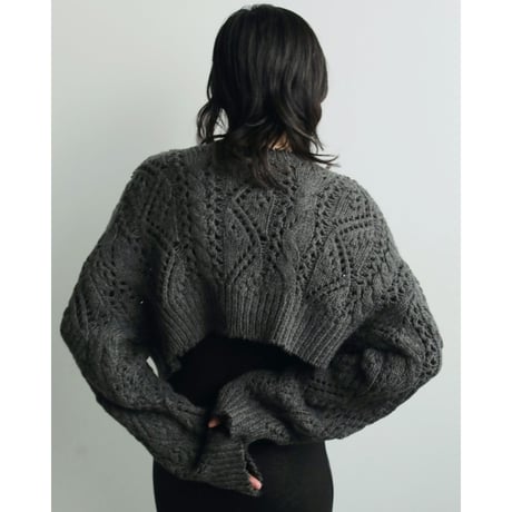 【anuke】Cable Knit Cardigan   ＊