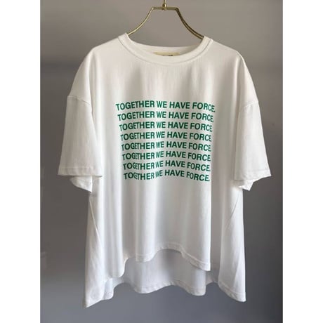 【MARGAUX VINTAGE】TOGETHER logo-TEE