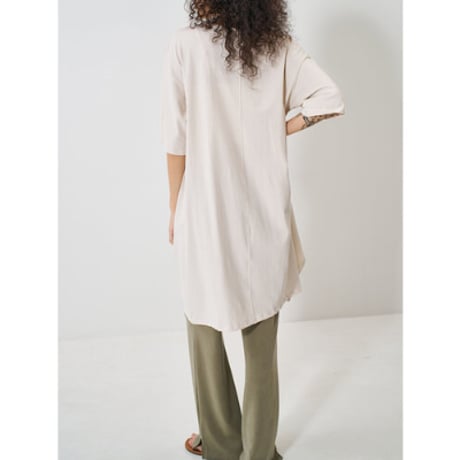 【YENN】 TWIST TUNIC TEE　納期：2026年2月上旬～3月上旬