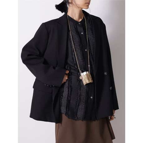 【CHIGNON】ﾒﾀﾙﾒｯｼｭﾏｲｸﾛﾐﾆBAG