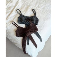 【anuke】Crochet Knit Bustier　納期：7月中旬～8月中旬