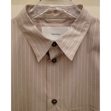 【TODAYFUL】Stripe Pocket Shirts
