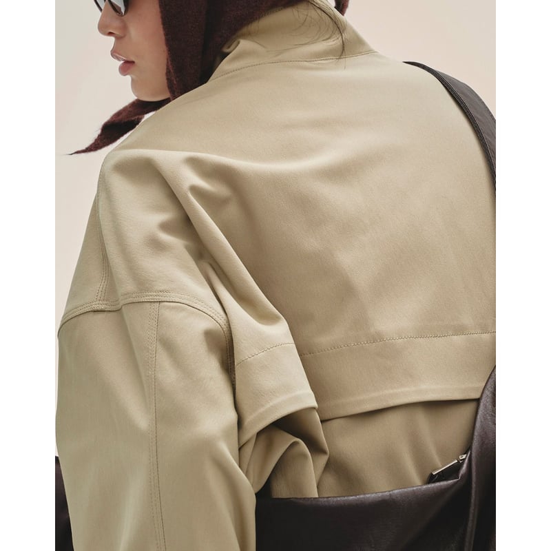 TODAYFUL】Standcollar Warm Blouzon | selectshop