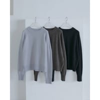 【anuke】Wool Crewneck Tops　※納期11月中旬～12月中旬