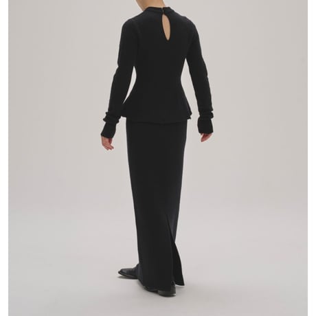 【TODAYFUL】Puffy Peplum Knit　※納期10月中～11月中