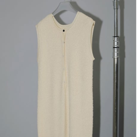 【anuke】2way Shaggy Onepiece　※納期3月下旬〜4月下旬