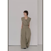 【Halla】cachecoeur jumpsuit※納期8下～9下