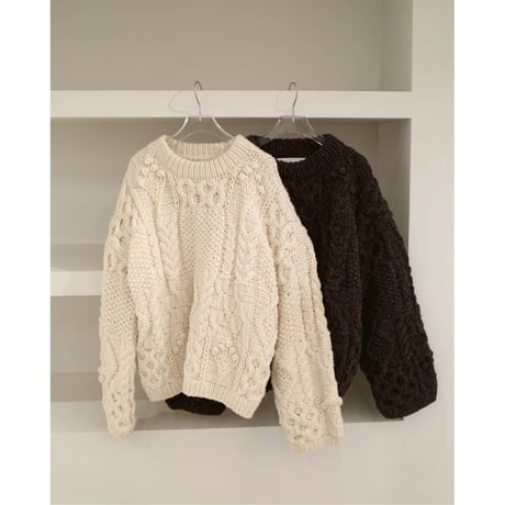 【TODAYFUL】Pattern Hand Knit　※納期10月中旬～11月中旬