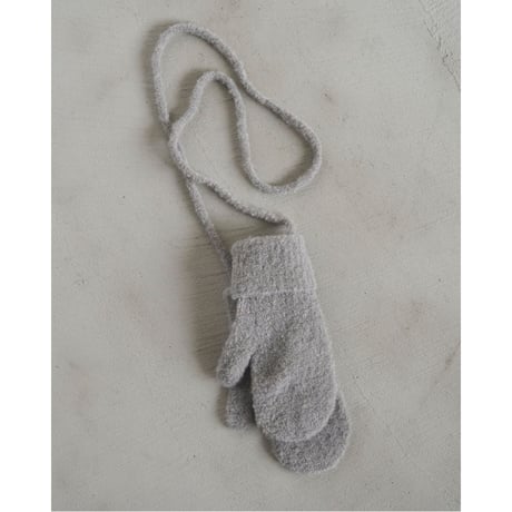 【anuke】Boucle Knit Mittens※11月上～12月上