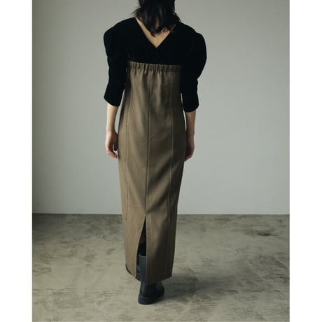 【ànuke】Heather Bare Onepiece