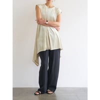 【YENN】IRREGULAR HEM TUNIC　※納期：6月中旬～7月中旬