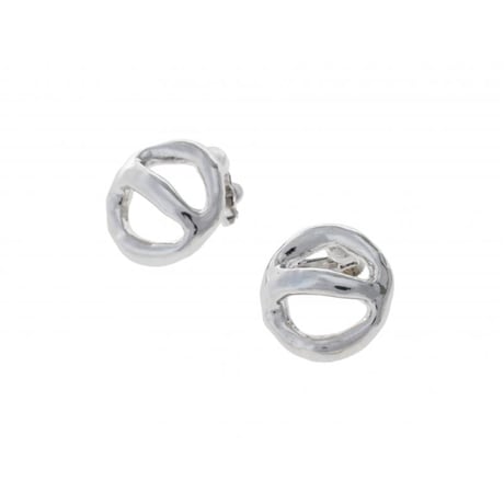 【Sea'ds Mara 】Anchor chain motif earring